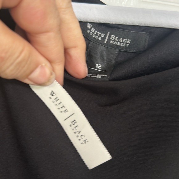 White House Black Market Little black dress! Excellent condition Size-12 - Picture 6 of 6